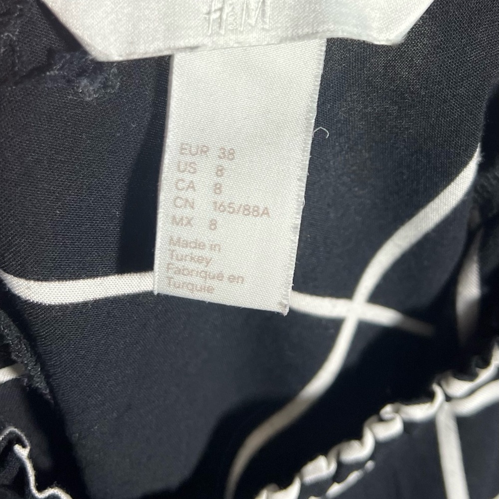 H&M long sleeve shirt dress high neck - Picture 9 of 10